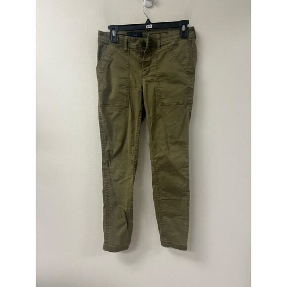 J. Crew Green Skinny Jeans Sz 25
